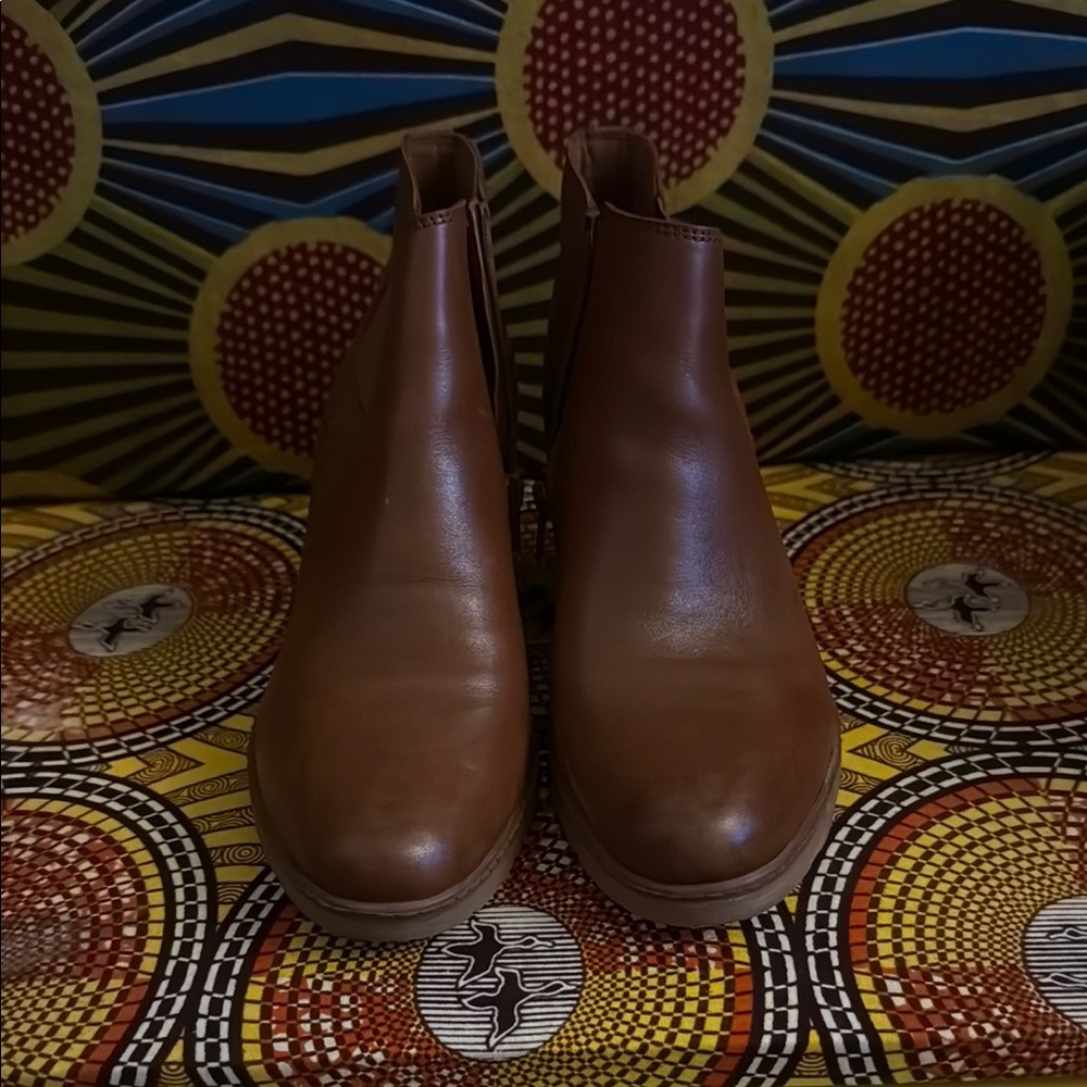 Clarks Brown Ankle Boots